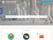 Tablet Screenshot of canishare.com